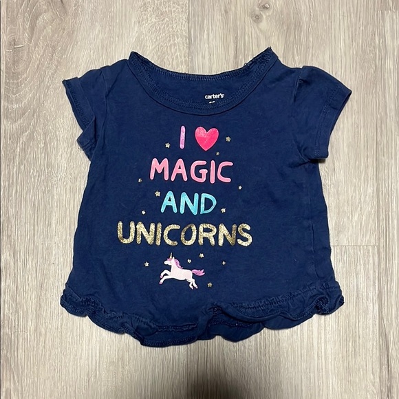 4 for $20 Carter's Navy Blue Graphic Tee - Picture 1 of 1